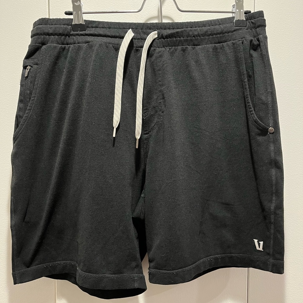 Black Heather Vuori Ponto Shorts
